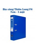 Bìa còng Thiên Long F4 7cm 1 mặt si